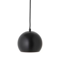 Ball Pendel Ø18 cm Mat Sort