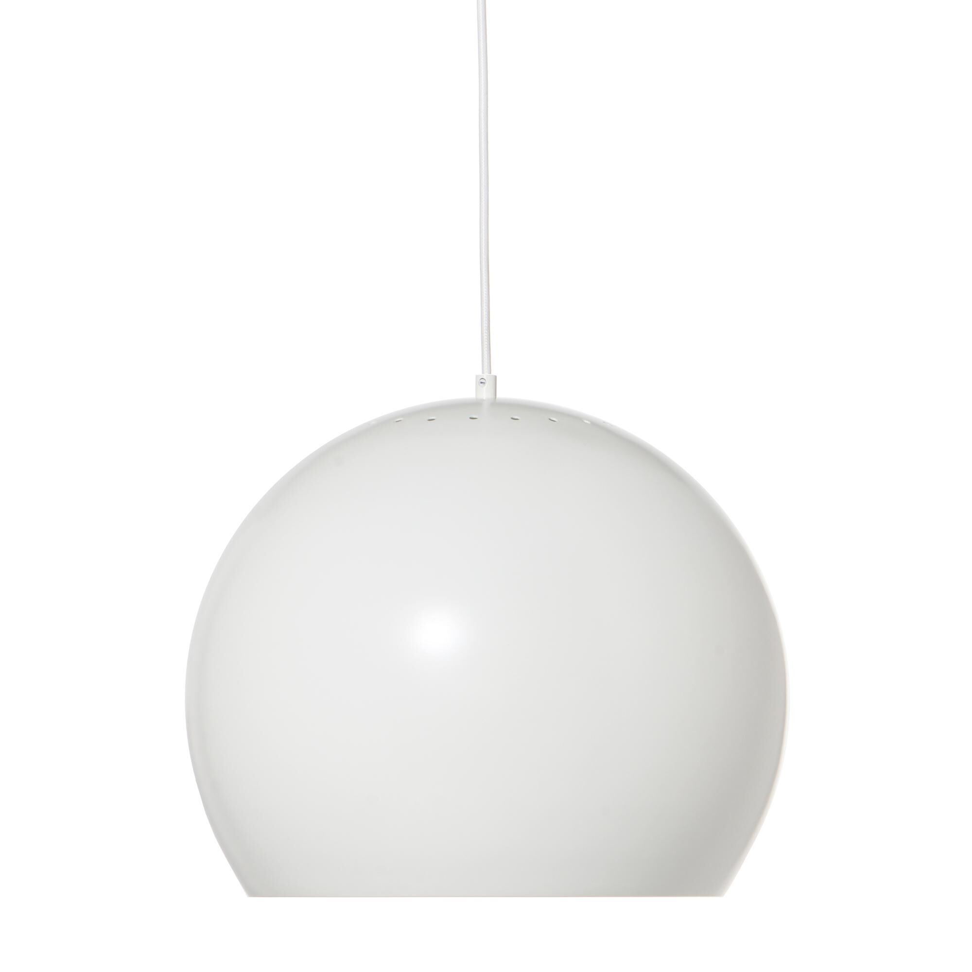 Taklampa &Oslash;40 Matt Vit