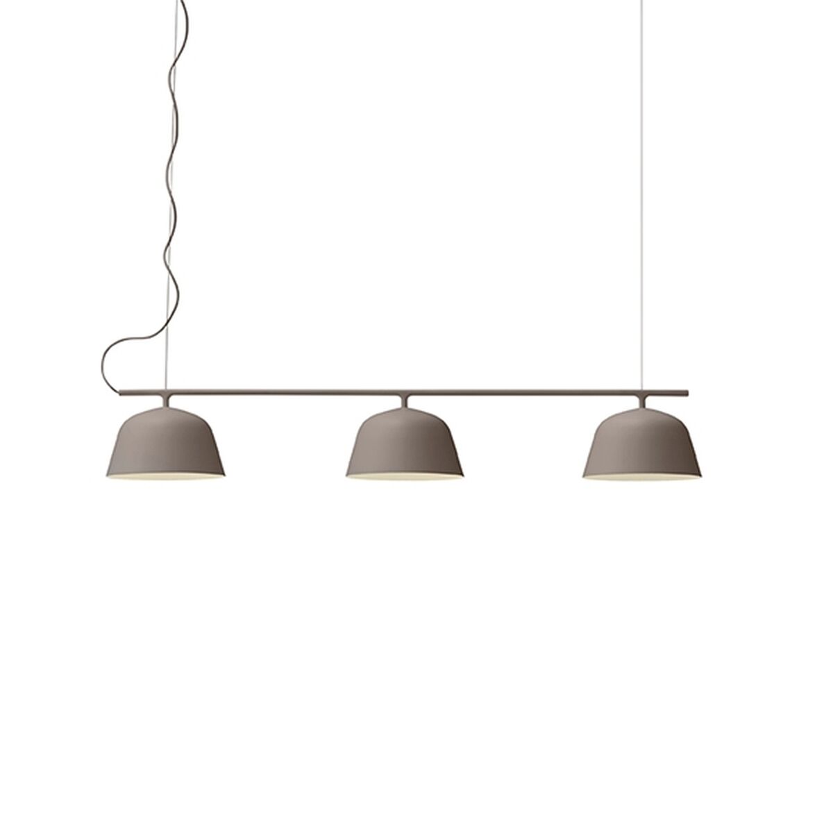 Ambit Rail Pendelleuchte Taupe