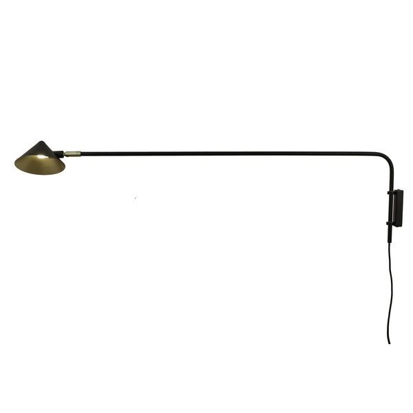 Kelly Longue Applique Murale Noir