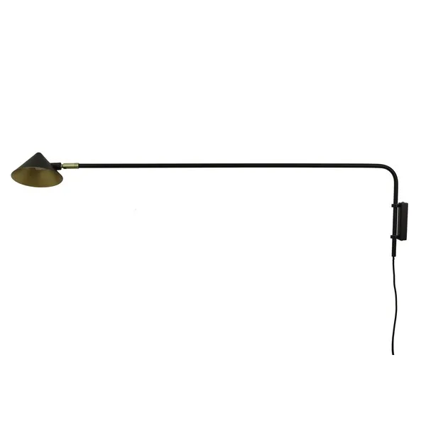 Kelly Long Wall Lamp Black