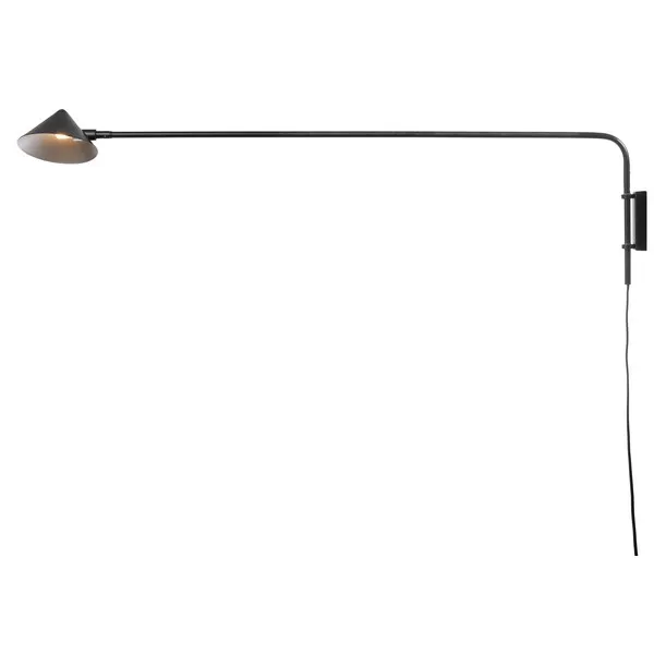 Kelly Long Wall Lamp Black
