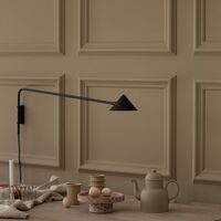 Kelly Long Wall Lamp Black