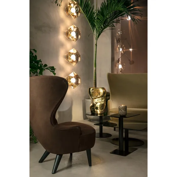 Flash Side Table Rund Sort