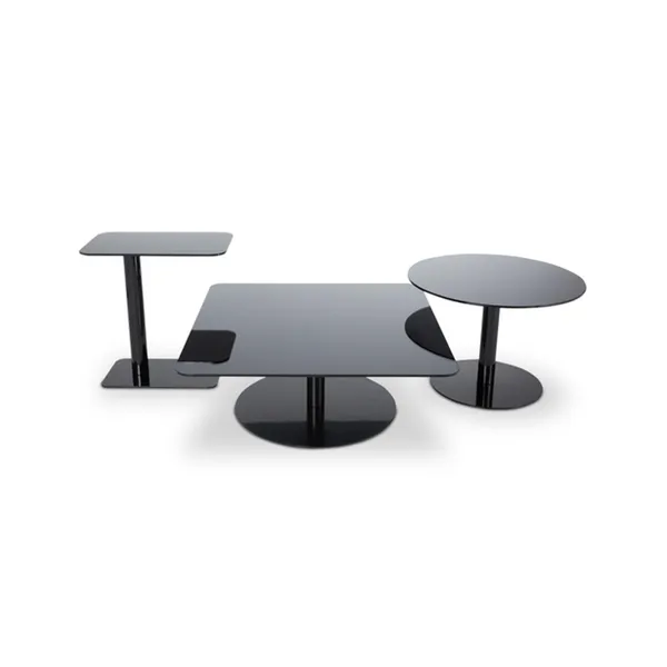 Flash Side Table Square Black