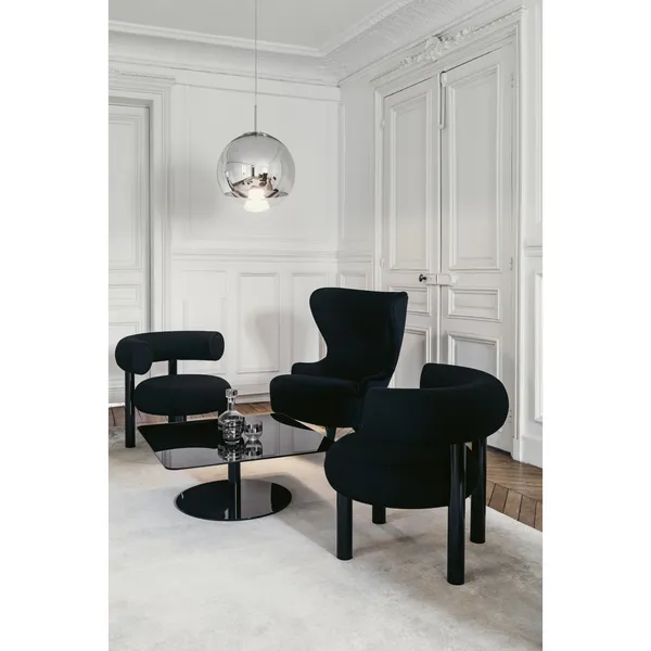 Flash Side Table Square Black
