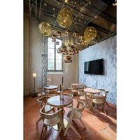 Slab Dining Chair Upholstered Natural