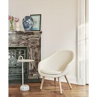 Bowler Sidebord Granit/Creme Hvid