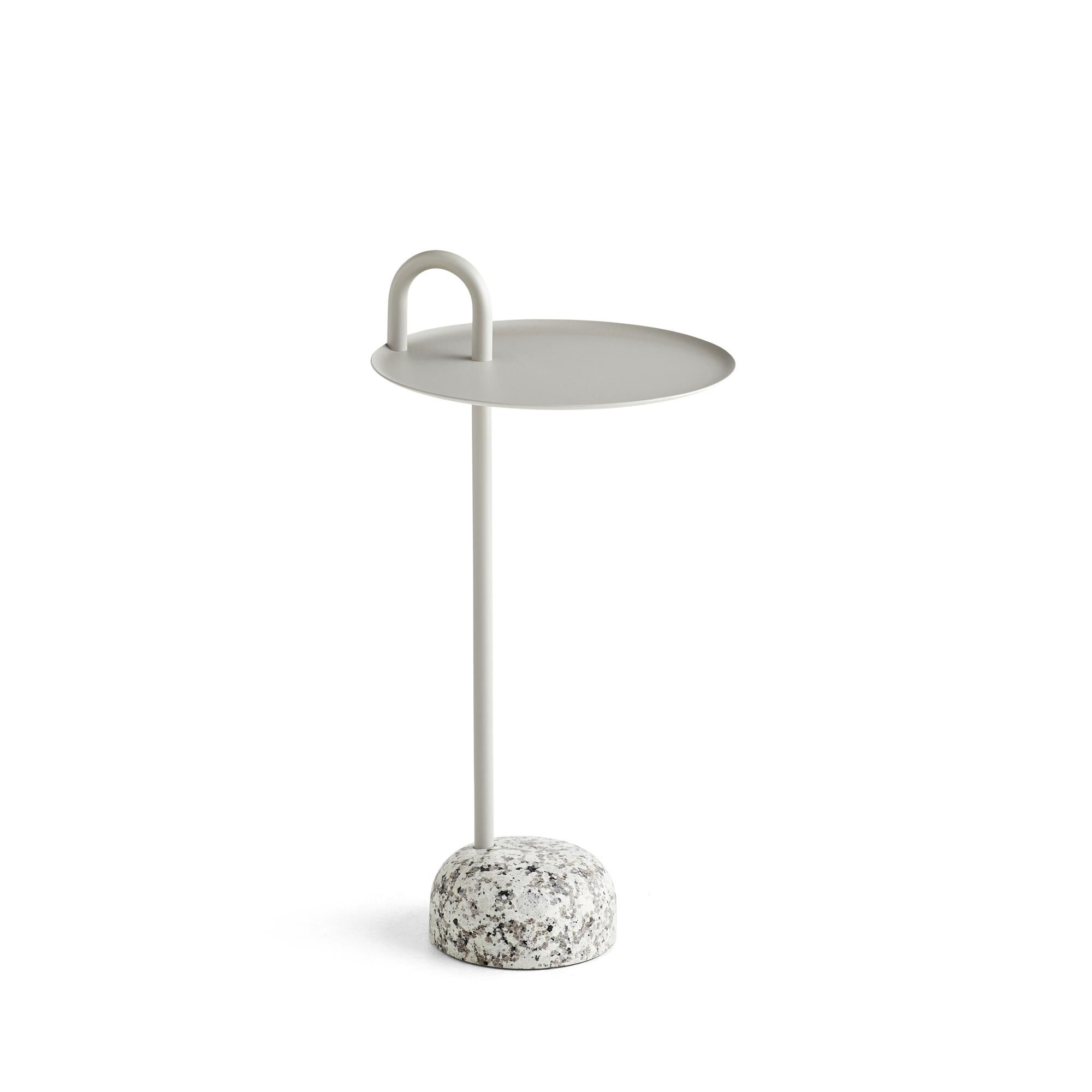Bowler Table d'Appoint Granit/Beige