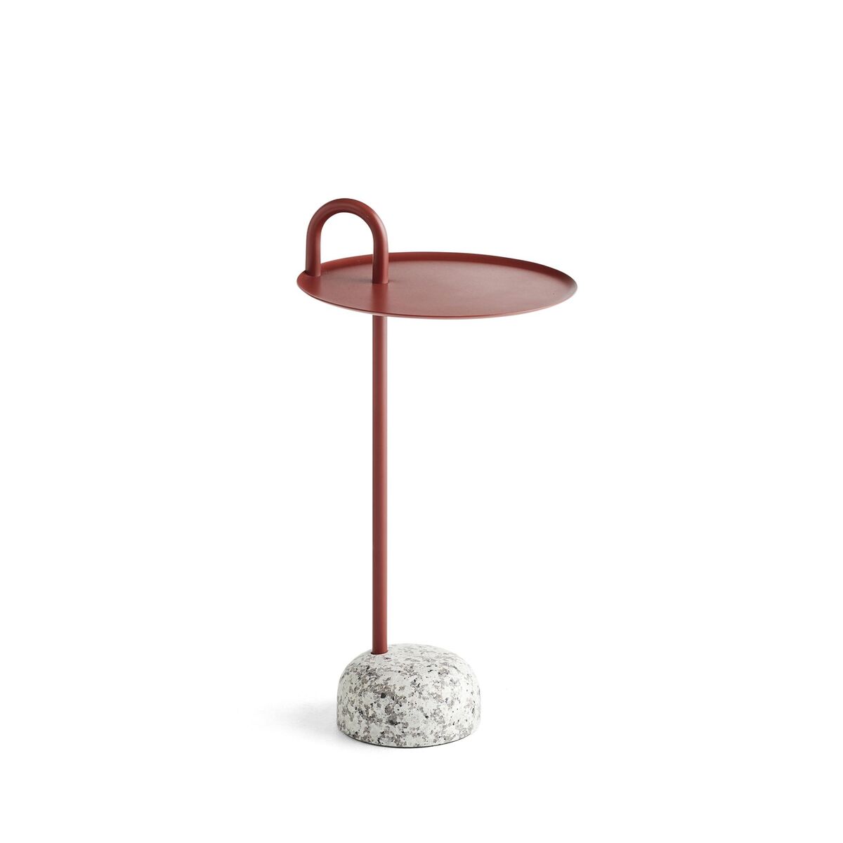 Bowler Sidebord Granitt/fliser Rød