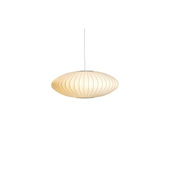 Nelson Saucer Bubble Pendant Small Off-White