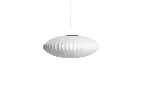 Nelson Saucer Bubble Pendant Small Off-White