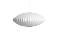 Nelson Saucer Bubble Pendel Middels Off-White