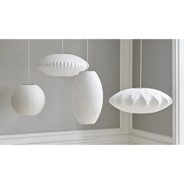 Nelson Saucer Bubble Hanglamp Groot Off-White