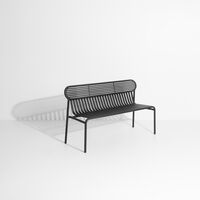 Banc Petit Friture WEEK-END Noir
