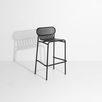 Tabouret de bar WEEK-END H80 Noir