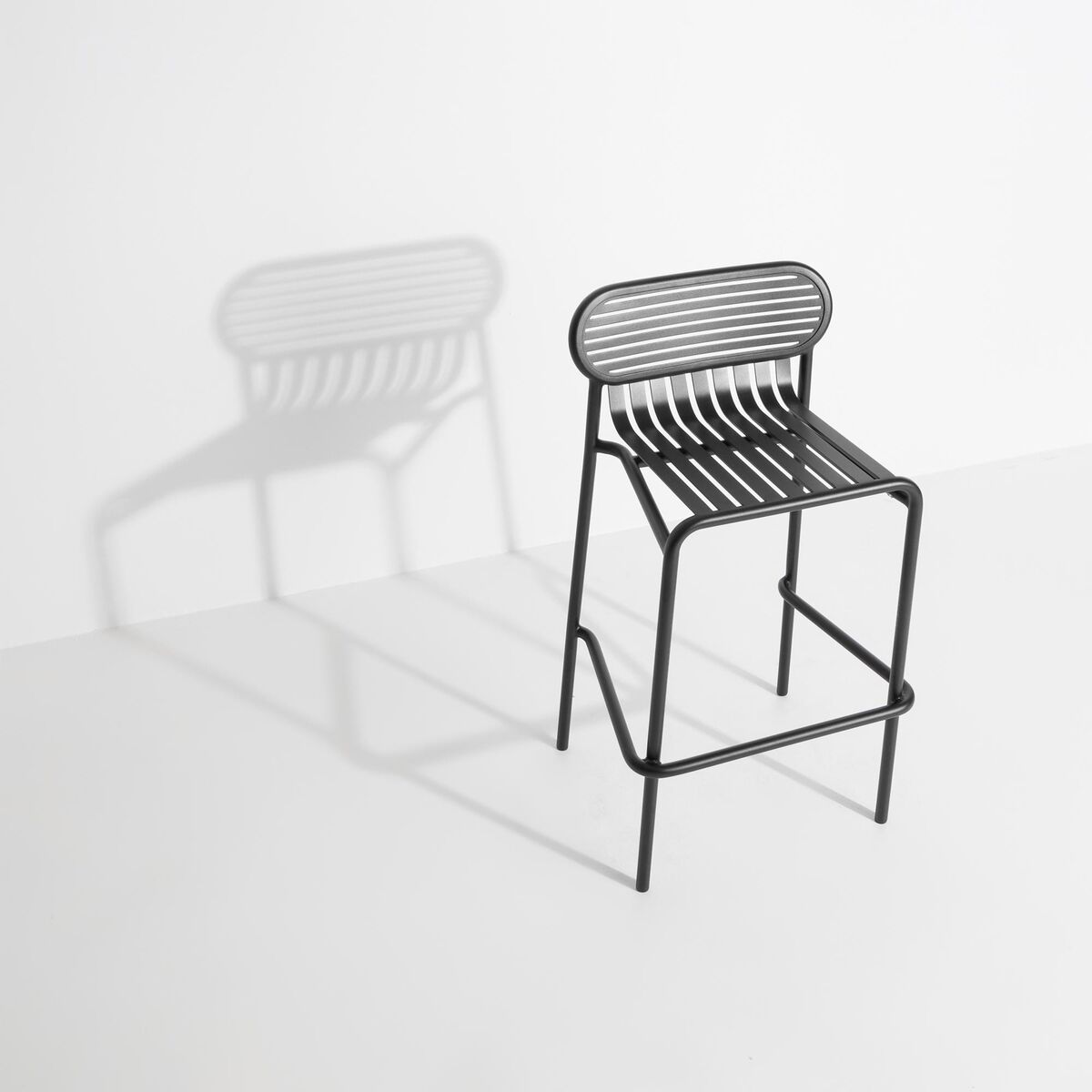 Tabouret de bar WEEK-END H80 Noir