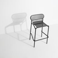 Tabouret de bar WEEK-END H80 Noir