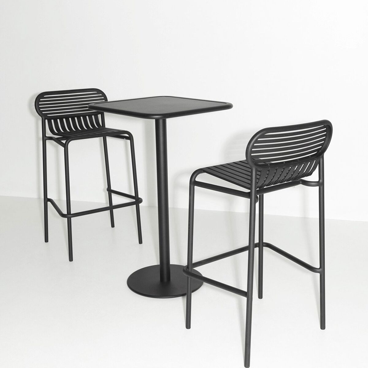 Tabouret de bar WEEK-END H80 Noir