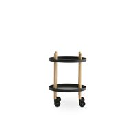 Blockvagn Svart Ø45