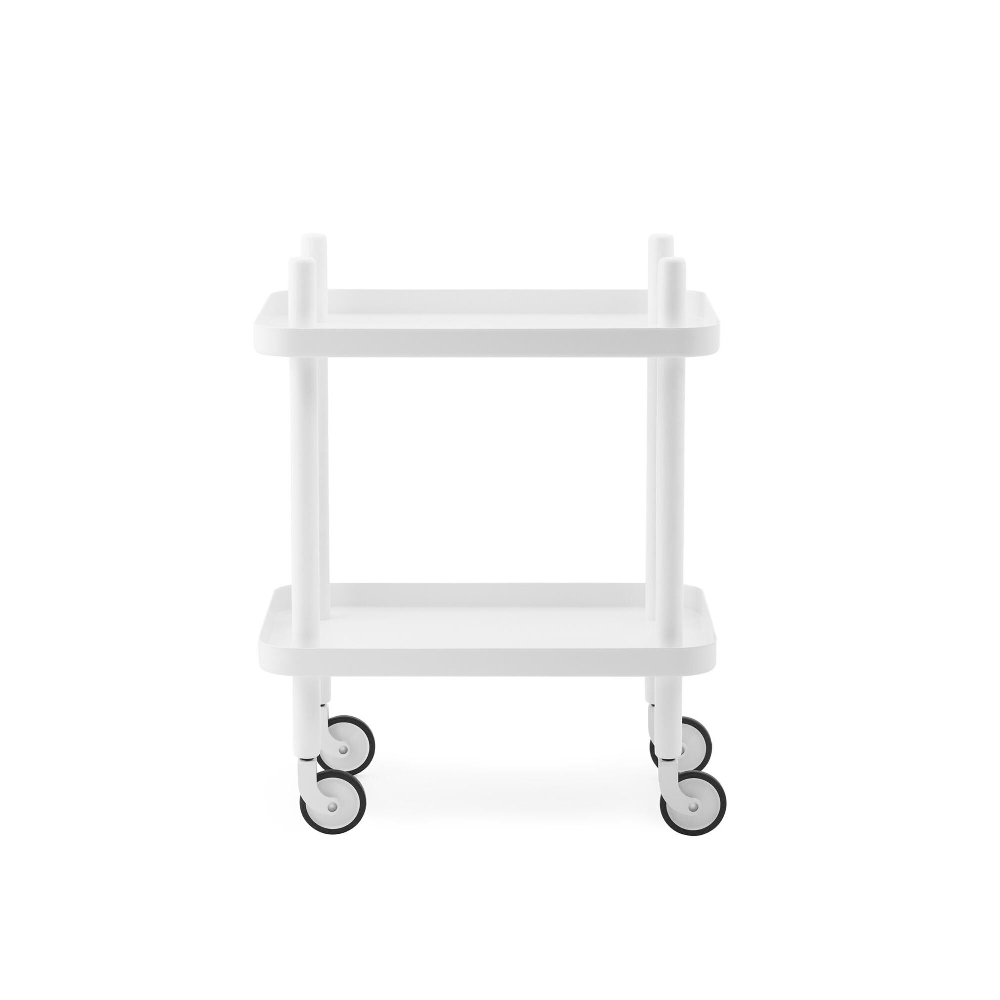 Block Rullevogn Hvid
