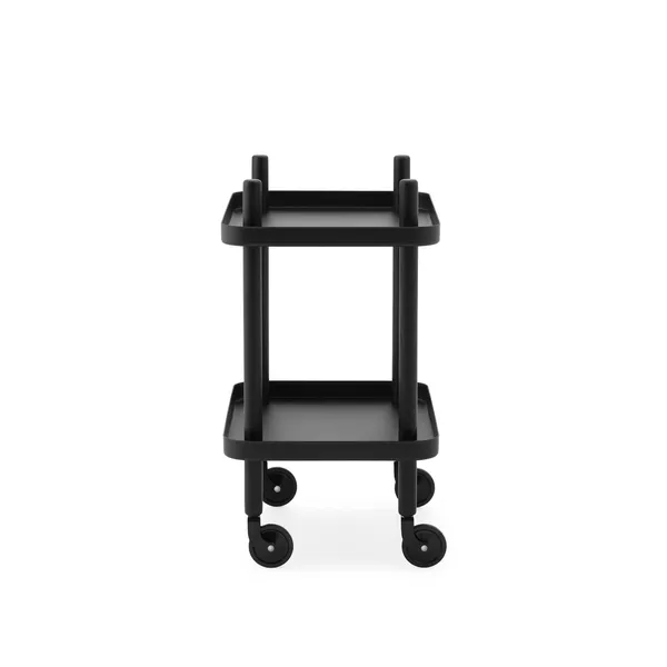 Block Rullevogn Sort