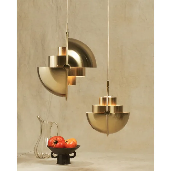Multi-Lite Pendant Small Brass