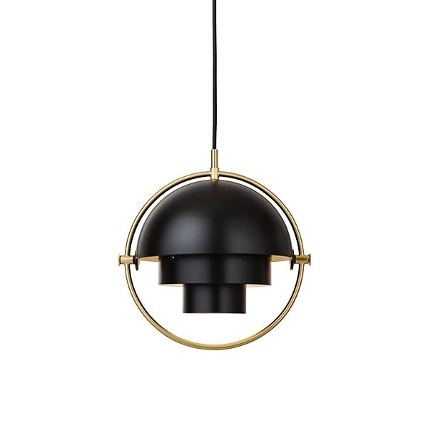 Multi-Lite Suspension Petit Laiton & Noir