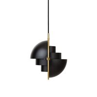 Multi-Lite Pendel Lille Messing & Sort