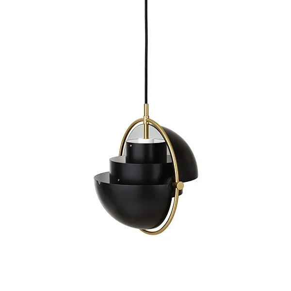 Multi-Lite Pendel Lille Messing & Sort