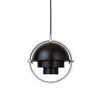 Multi-Lite Pendel Klein Chrom & Schwarz
