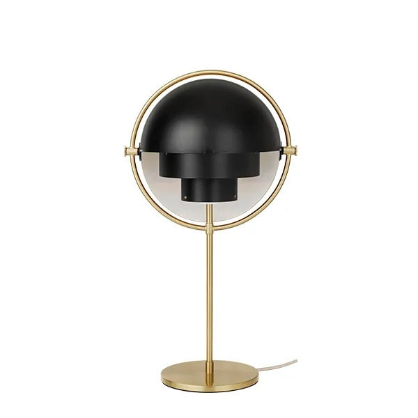 Multi-Lite Lampe à Poser Laiton & Noir