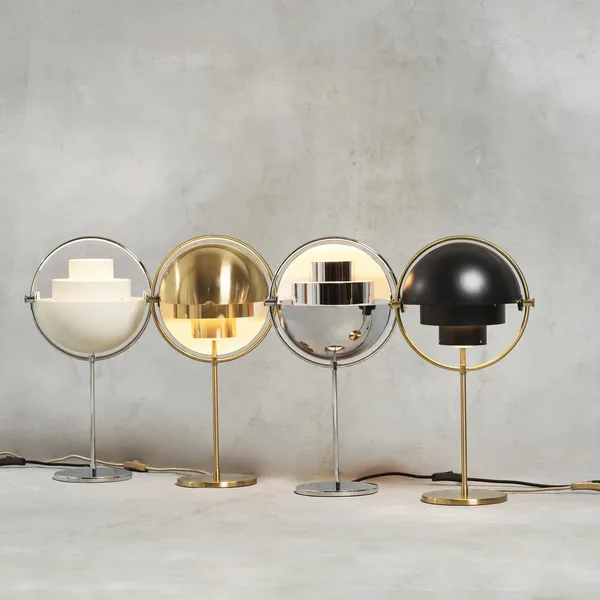 Multi-Lite Lampe à Poser Laiton & Noir