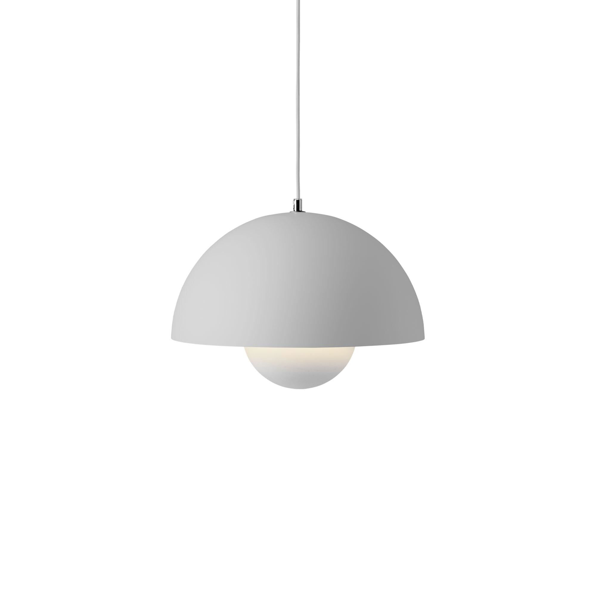 Flowerpot Suspension VP7 Gris Clair Mat