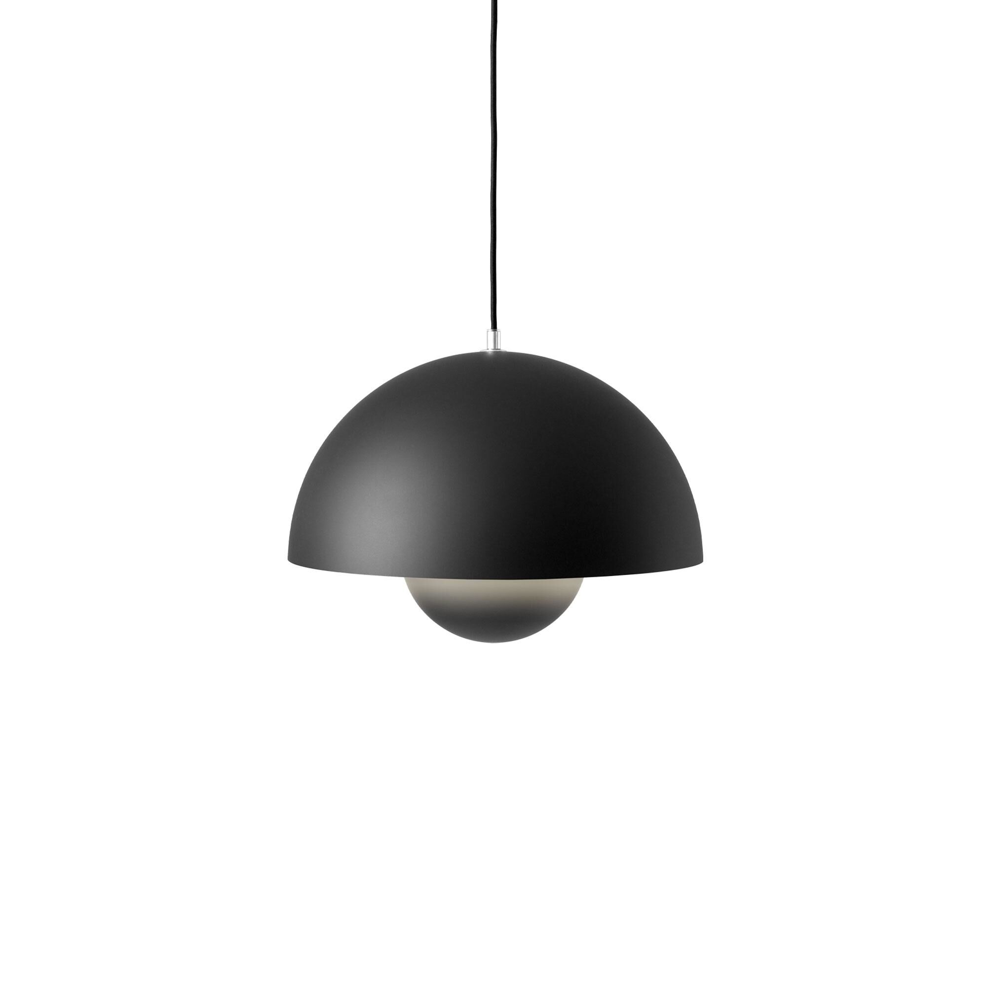 Flowerpot Suspension VP7 Noir Mat