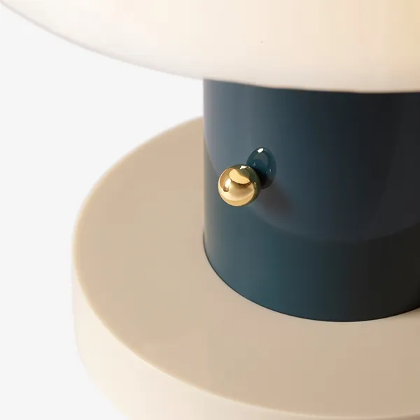 Setago JH27 Table Lamp White/ Blue
