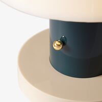 Setago JH27 Table Lamp White/ Blue