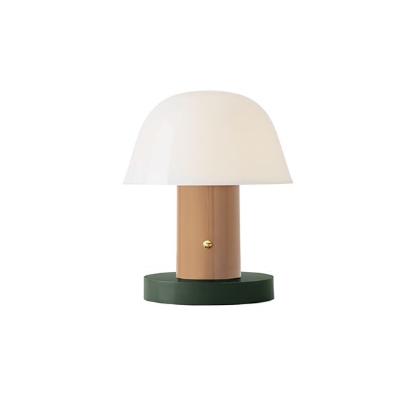 Setago JH27 Bordslampa Beige/ Gr&ouml;n