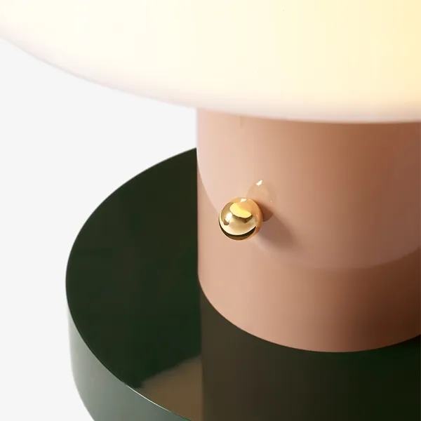 Setago JH27 Table Lamp Beige/ Green