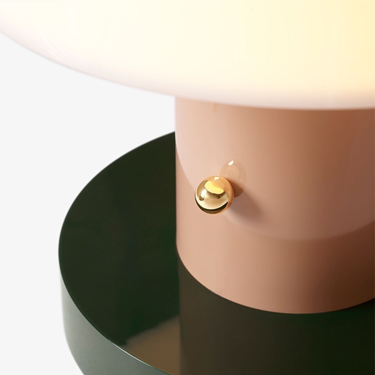 Setago JH27 Tischlampe Beige/ Grün