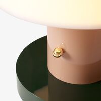 Setago JH27 Tischlampe Beige/ Grün