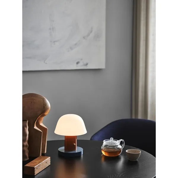 Setago JH27 Table Lamp Brown/ Blue