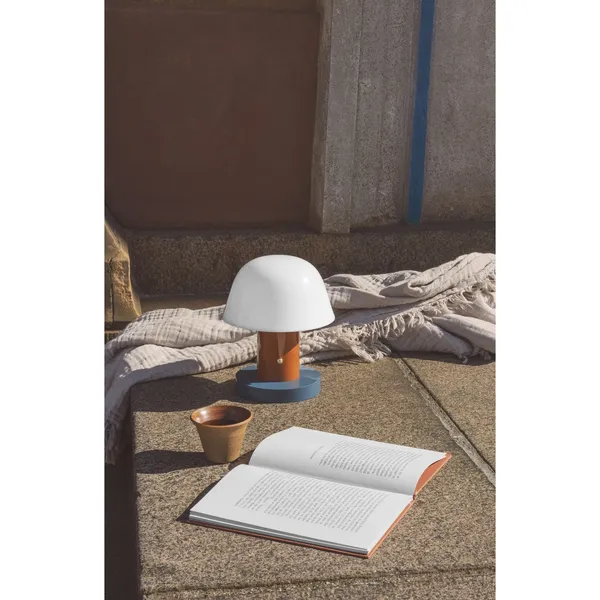 Setago JH27 Table Lamp Brown/ Blue