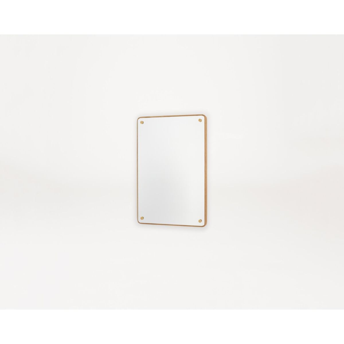 RM-1 Rectangular Spejl Lille Natural Eg