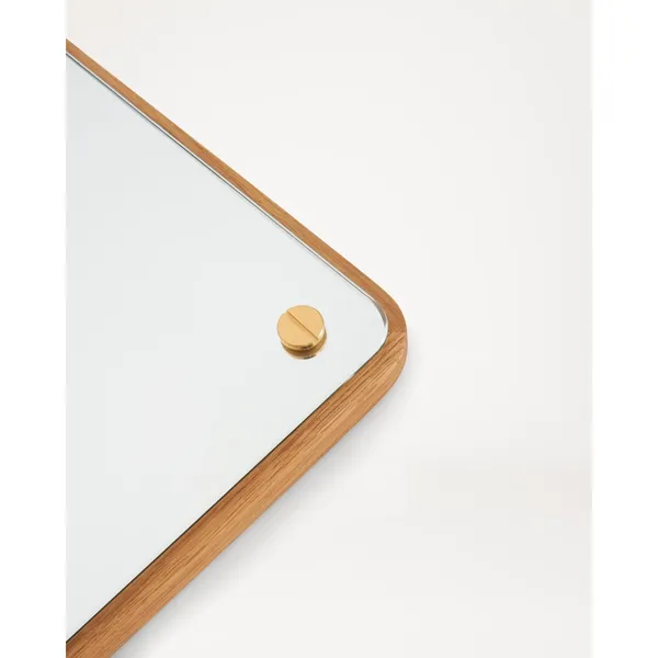 RM-1 Rectangular Mirror Small Natural Oak