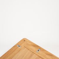 RM-1 Rectangular Spejl Lille Natural Eg