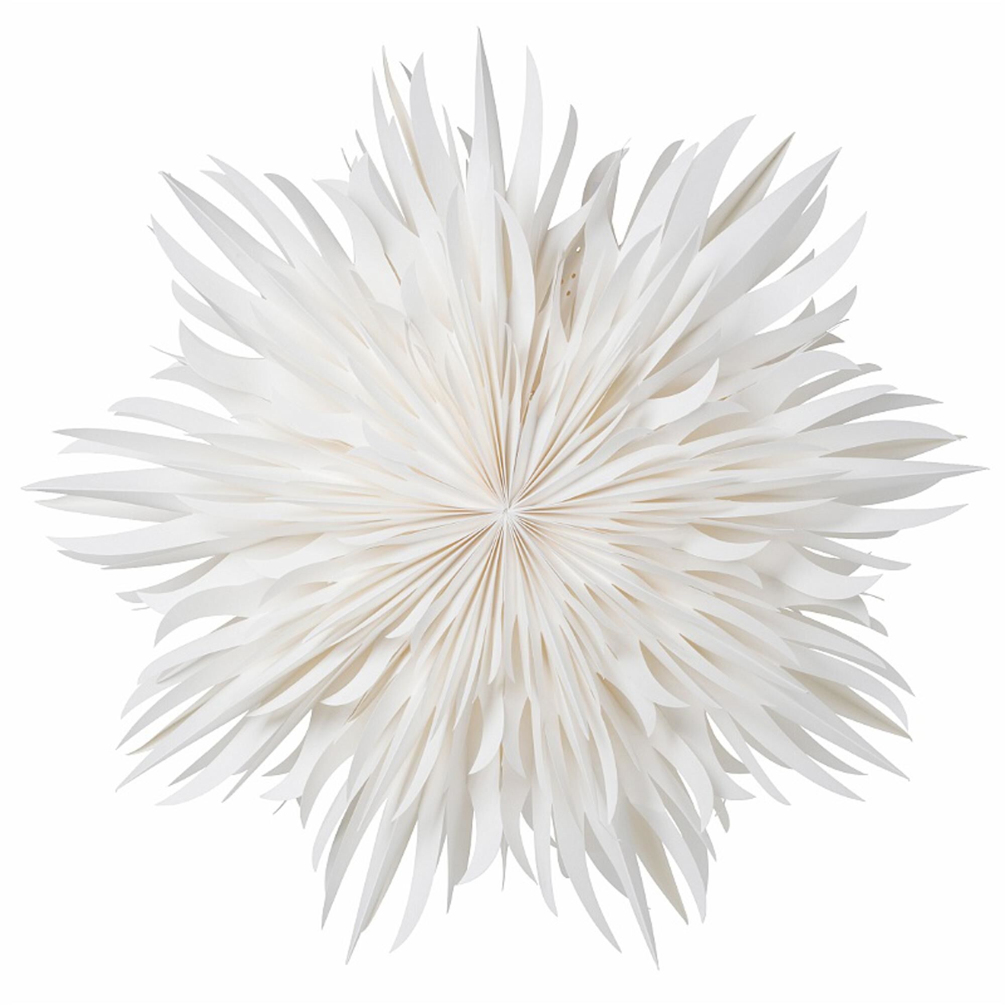Étoile de Noël Fiery Ø70 Blanc