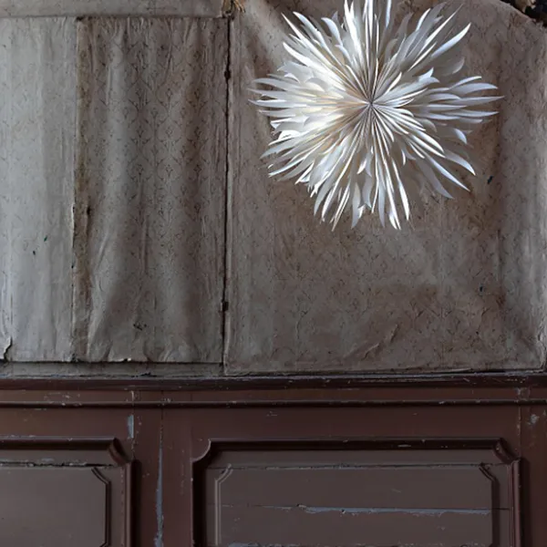 Fiery Kerstster Ø70 Wit