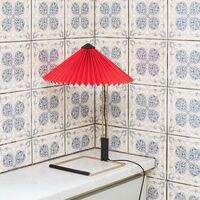 Matin Table Lamp Small Red