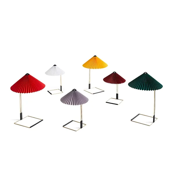Matin Table Lamp Small Red
